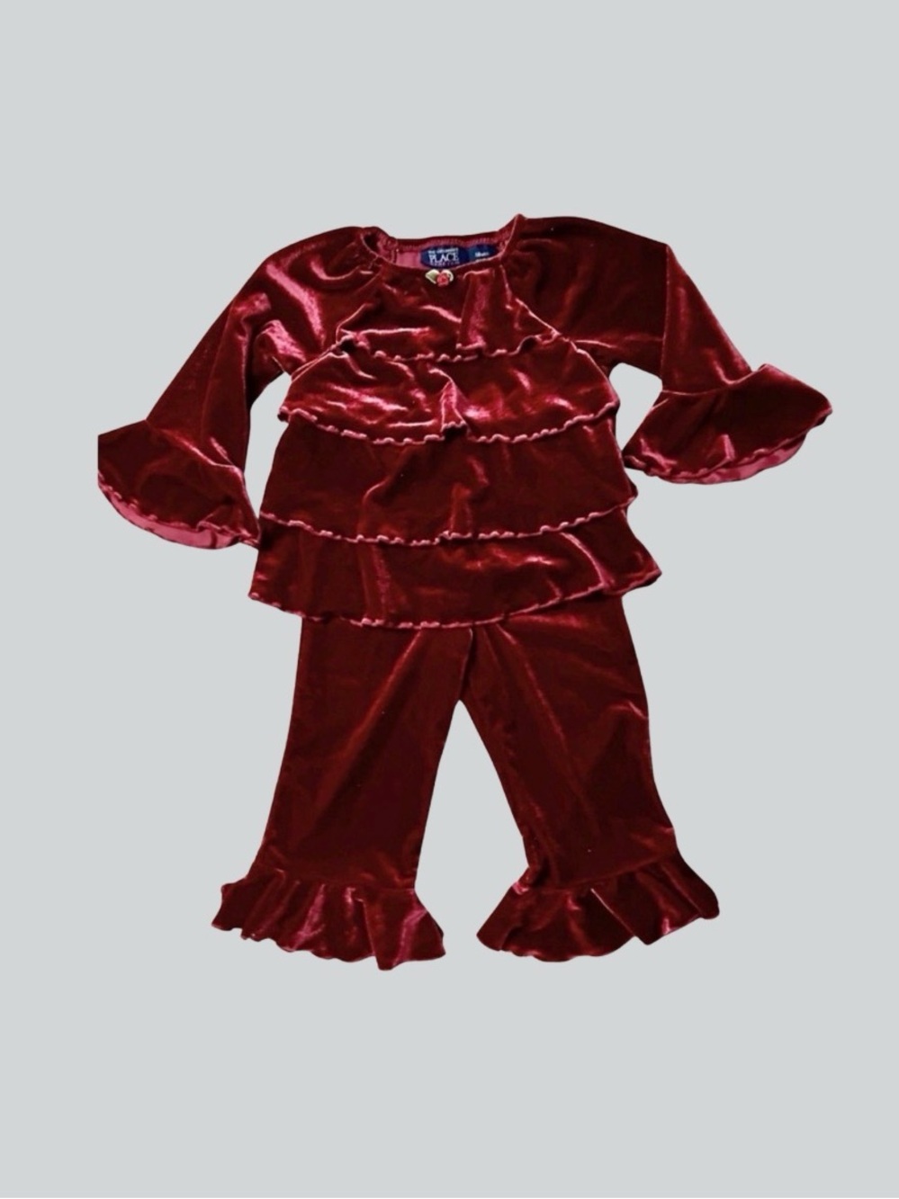 The Children’s Place Red Velvet Outfit (2-Piece)